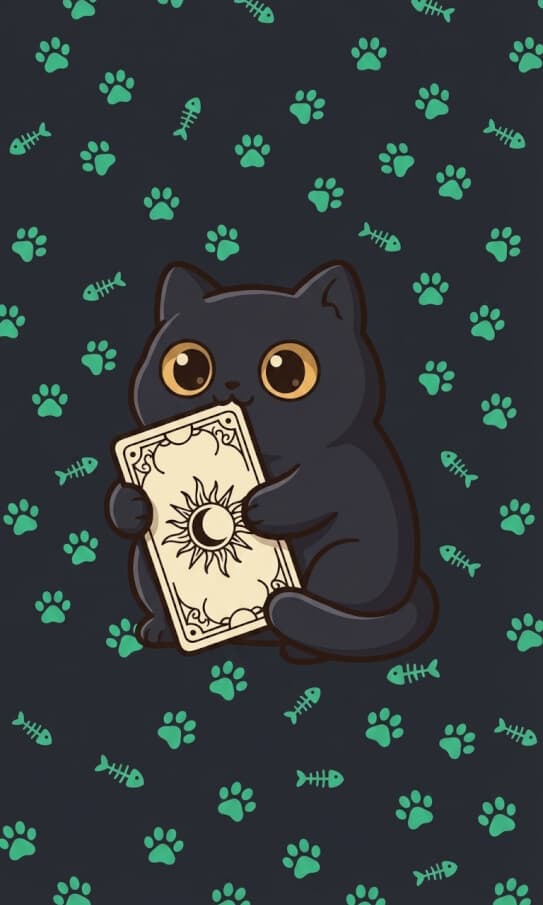 Tarot card back